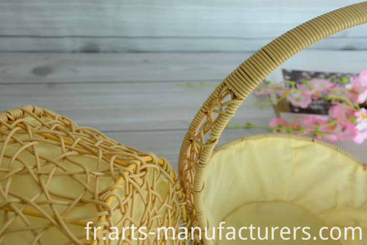tissage panier en plastique weaving plastic basket